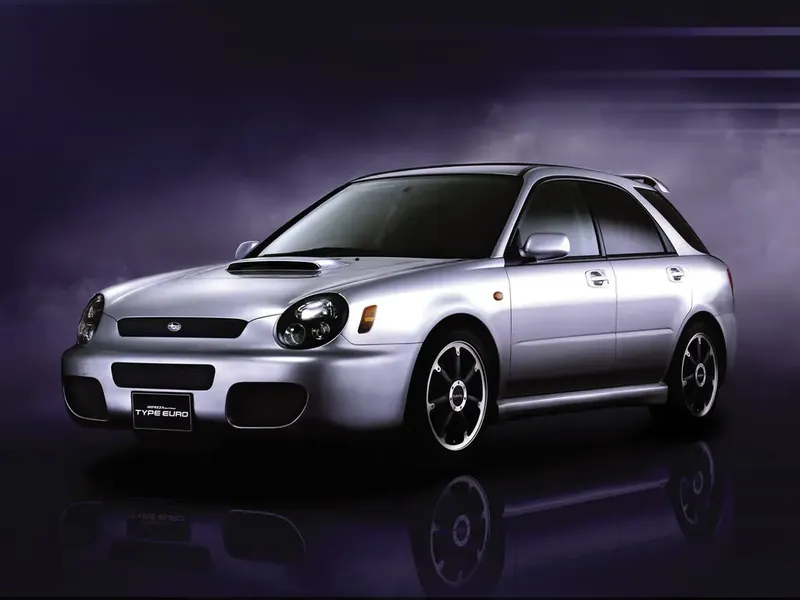 Subaru Impreza WRX 2000, универсал, 2 поколение, GG/G11 (04.2000 - 10.2002)
