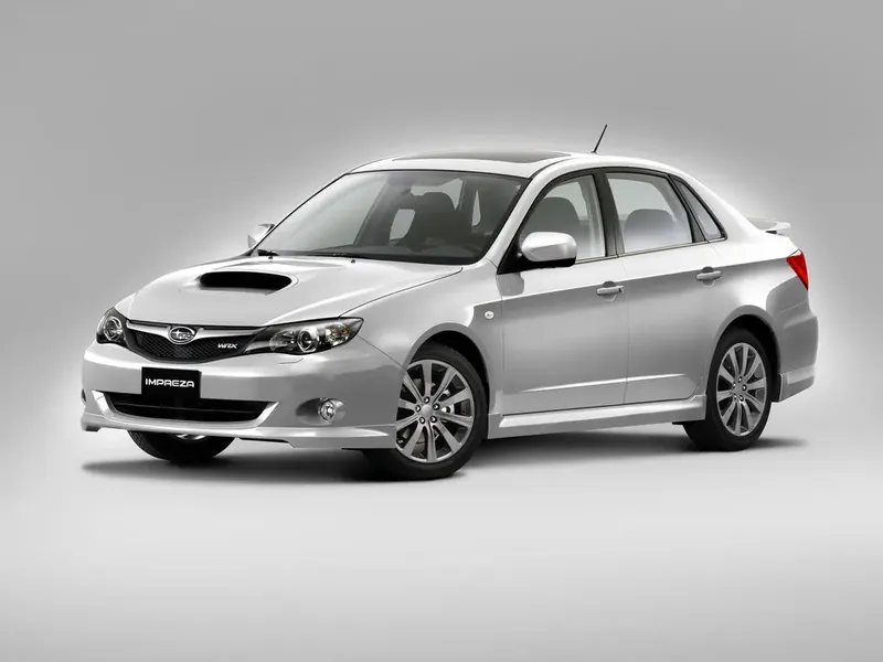 Subaru Impreza WRX STI 2007, седан, 3 поколение, GE,GV/G12/G22 (10.2007 - 04.2011)