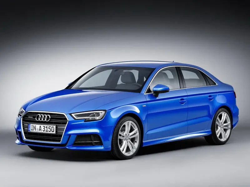 Audi A3 рестайлинг 2016, седан, 3 поколение, 8V (04.2016 - 09.2020)