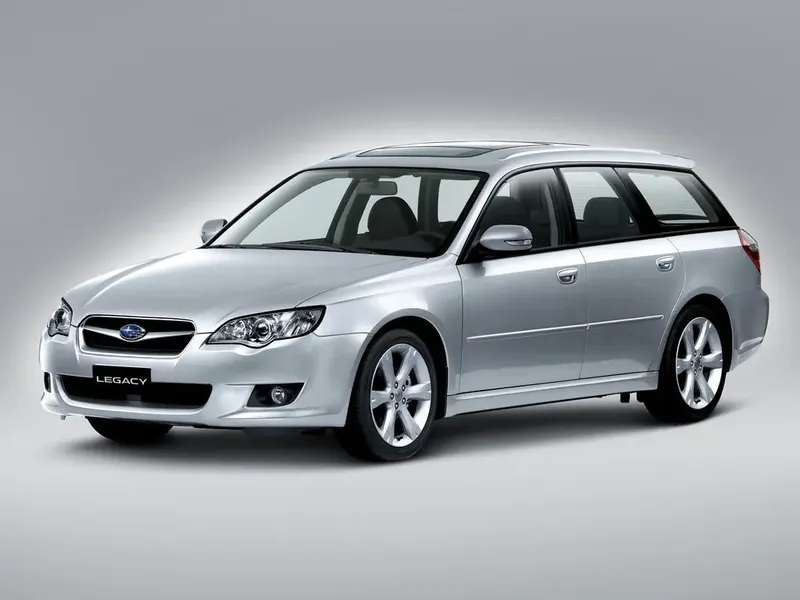 Subaru Legacy рестайлинг 2006, универсал, 4 поколение, BP/B13 (05.2006 - 08.2007)