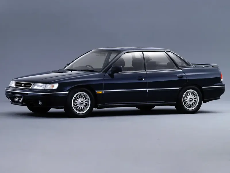 Subaru Legacy рестайлинг 1991, седан, 1 поколение, BC/B10 (06.1991 - 09.1993)
