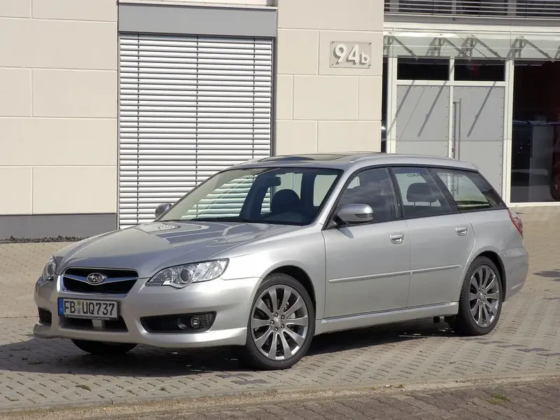 Subaru Legacy рестайлинг 2006, универсал, 4 поколение, BP/B13 (05.2006 - 08.2009)