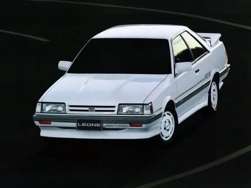 Subaru Leone рестайлинг 1985, купе, 3 поколение (11.1985 - 02.1989)