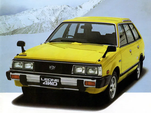 Subaru Leone рестайлинг 1981, универсал, 2 поколение (06.1981 - 06.1984)