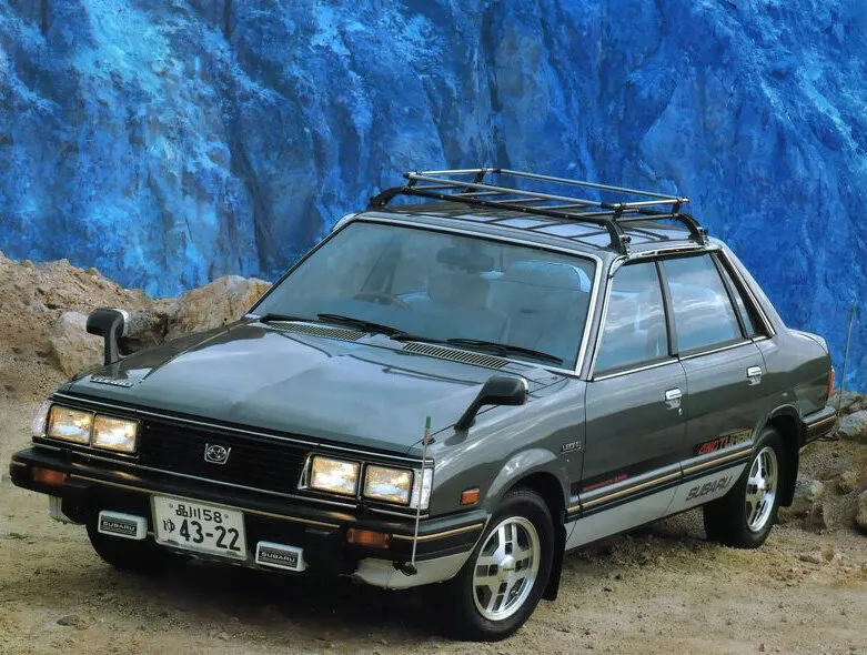 Subaru Leone рестайлинг 1981, седан, 2 поколение (06.1981 - 06.1984)