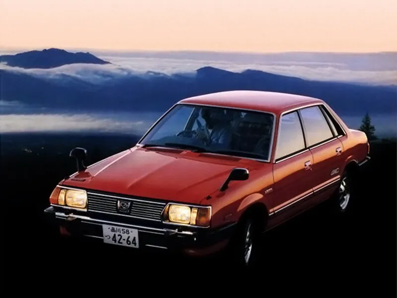 Subaru Leone 1979, седан, 2 поколение (06.1979 - 05.1981)