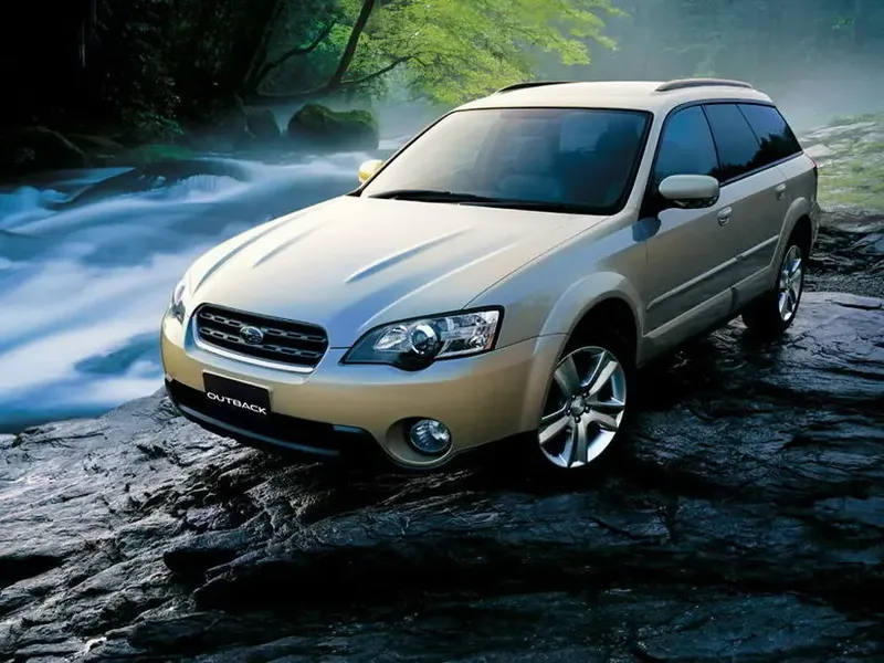 Subaru Outback 2003, универсал, 3 поколение, BP (10.2003 - 04.2006)