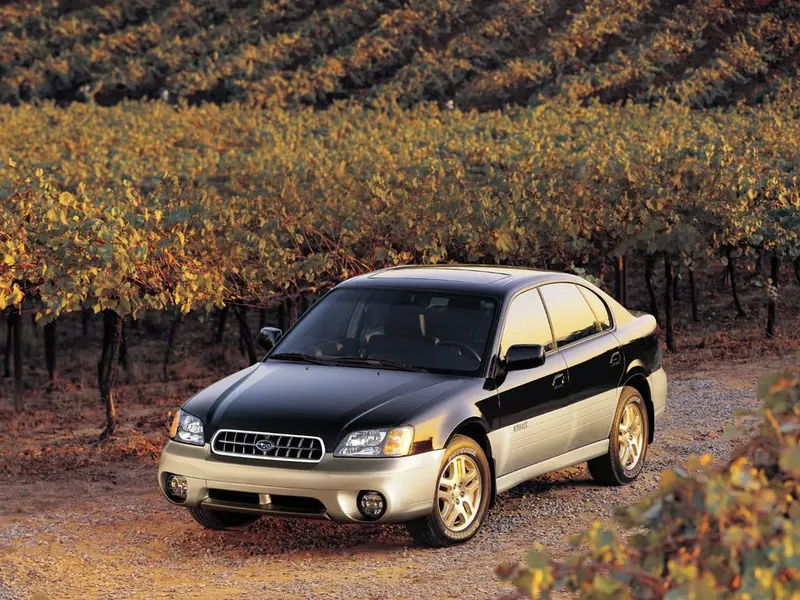 Subaru Outback 1998, седан, 2 поколение, BH/B12 (09.1998 - 01.2004)