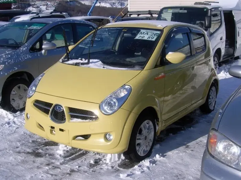 Subaru R2 рестайлинг 2004, хэтчбек 5 дв., 1 поколение, RC/R14 (11.2004 - 10.2005)