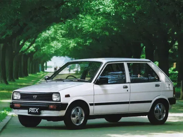 Subaru Rex рестайлинг 1984, хэтчбек 5 дв., 2 поколение (09.1984 - 10.1986)