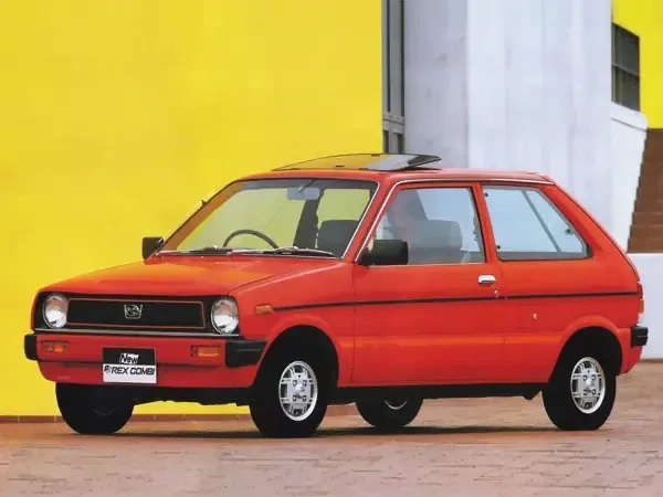 Subaru Rex 1981, хэтчбек 3 дв., 2 поколение (10.1981 - 08.1984)