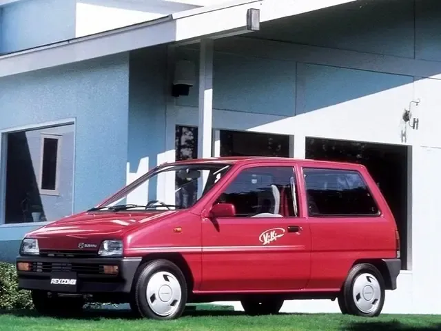 Subaru Rex 1986, хэтчбек 3 дв., 3 поколение (11.1986 - 05.1989)