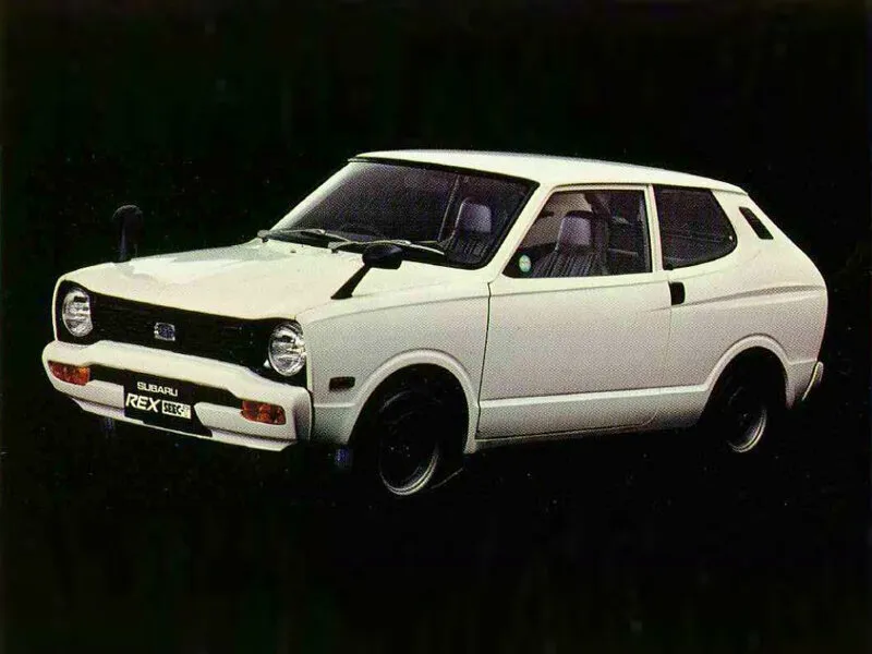Subaru Rex 2-й рестайлинг 1974, купе, 1 поколение (09.1974 - 04.1977)