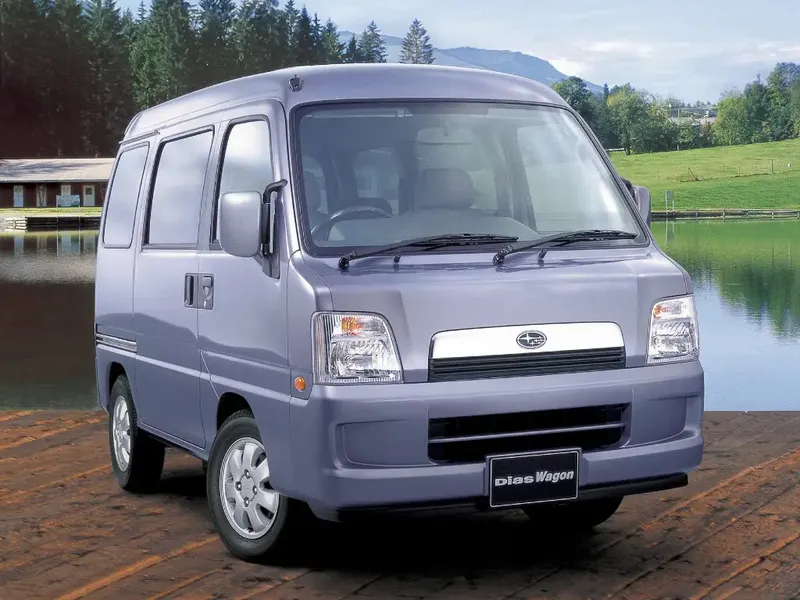 Subaru Sambar рестайлинг 2002, минивэн, 6 поколение, TT,TV,TW/T12 (09.2002 - 10.2005)