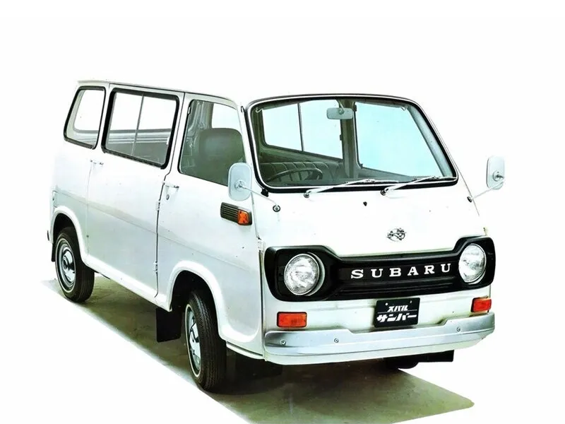 Subaru Sambar рестайлинг 1970, минивэн, 2 поколение (01.1970 - 01.1973)