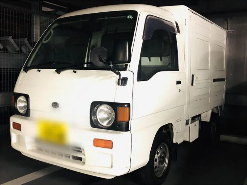 Subaru Sambar Truck 1990, фургон, 5 поколение, KV (03.1990 - 08.1992)