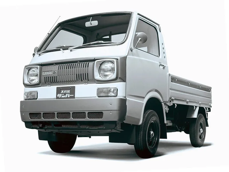 Subaru Sambar Truck 1973, бортовой грузовик, 3 поколение (02.1973 - 01.1977)