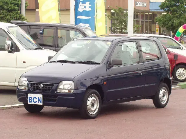 Suzuki Alto рестайлинг 1997, хэтчбек 3 дв., 4 поколение, HA11S/HB11S/HC11V/HD11V (04.1997 - 09.1998)