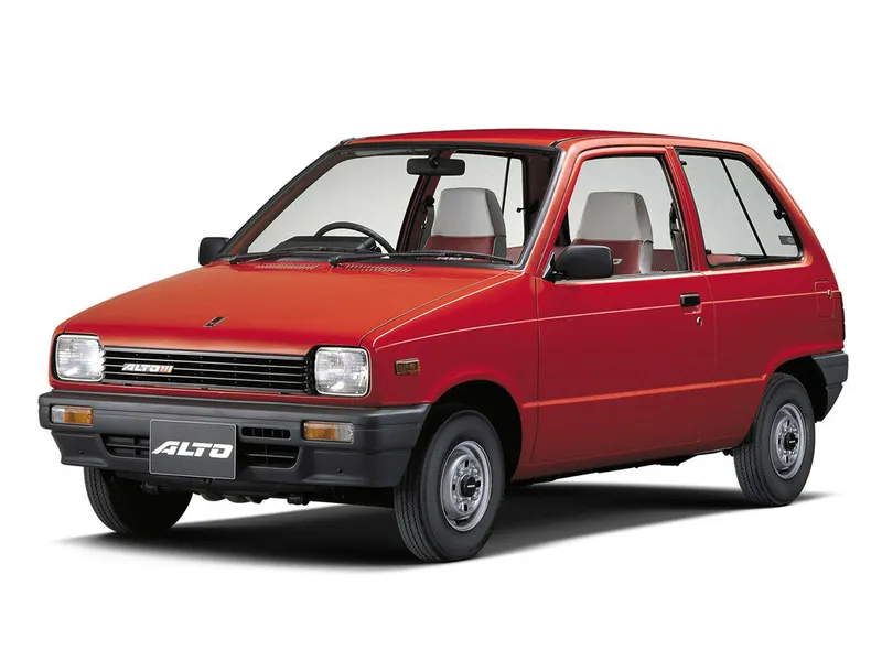 Suzuki Alto 1984, хэтчбек 3 дв., 2 поколение (09.1984 - 06.1986)