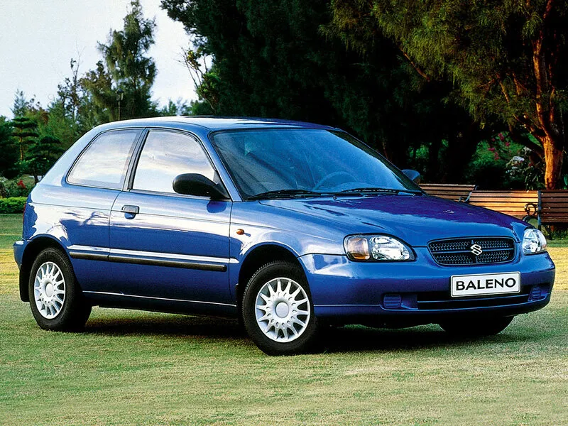 Suzuki Baleno рестайлинг 1998, хэтчбек 3 дв., 1 поколение (10.1998 - 08.2002)