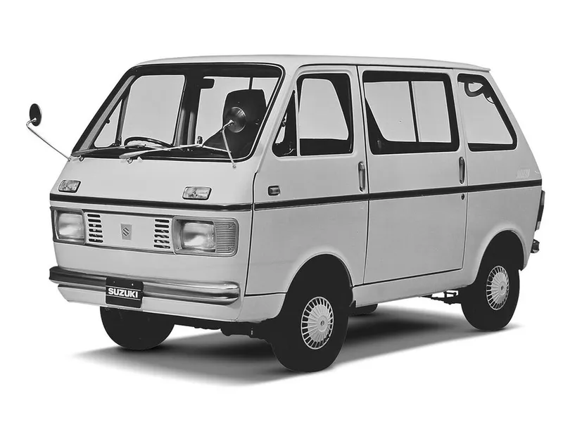 Suzuki Carry Van 1969, минивэн, 4 поколение (07.1969 - 04.1972)