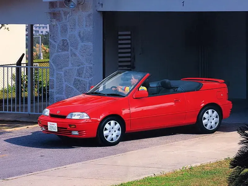 Suzuki Cultus рестайлинг 1992, открытый кузов, 2 поколение (01.1992 - 04.1997)