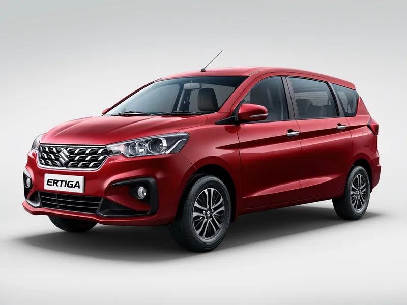 Suzuki Ertiga рестайлинг 2022, минивэн, 2 поколение (04.2022 - н.в.)