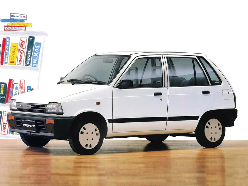 Suzuki Fronte рестайлинг 1986, хэтчбек 5 дв., 6 поколение (07.1986 - 08.1988)