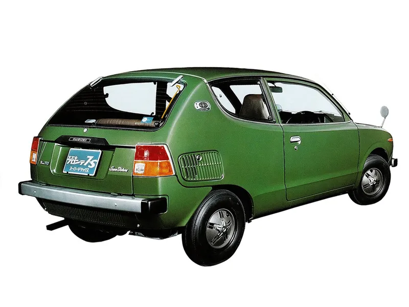 Suzuki Fronte рестайлинг 1976, хэтчбек 3 дв., 4 поколение (05.1976 - 09.1977)