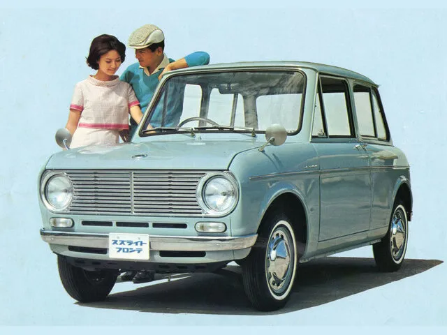 Suzuki Fronte 2-й рестайлинг 1965, купе, 1 поколение (10.1965 - 03.1967)