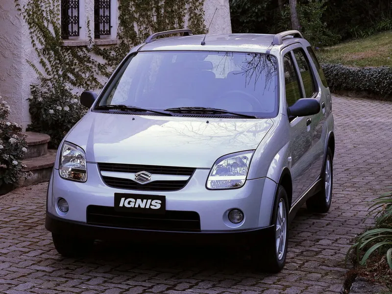 Suzuki Ignis рестайлинг 2003, хэтчбек 5 дв., 1 поколение (10.2003 - 12.2007)