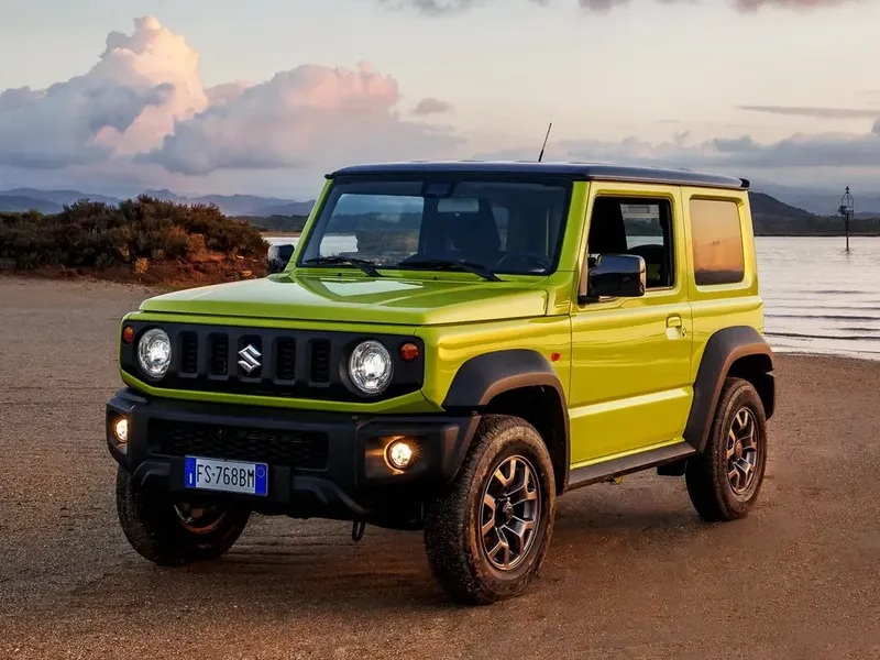 Suzuki Jimny 2018, джип/suv 3 дв., 4 поколение, JB64 (06.2018 - 12.2022)