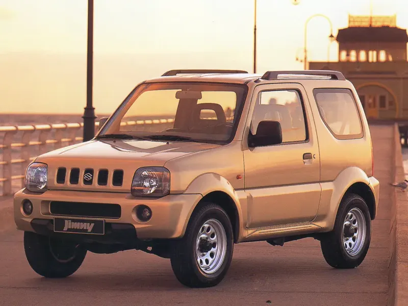 Suzuki Jimny 1998, джип/suv 3 дв., 3 поколение, JB43 (10.1998 - 07.2005)