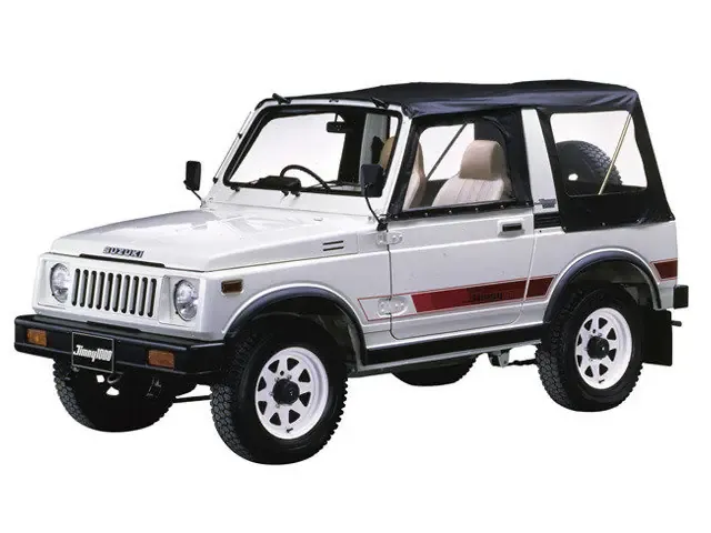 Suzuki Jimny 1982, открытый кузов, 2 поколение (08.1982 - 10.1984)
