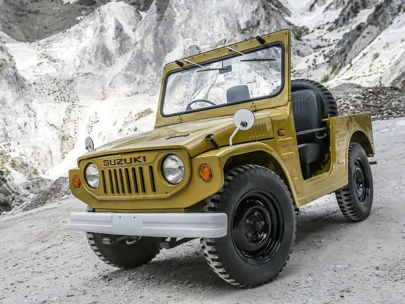 Suzuki Jimny рестайлинг 1972, открытый кузов, 1 поколение (05.1972 - 05.1976)