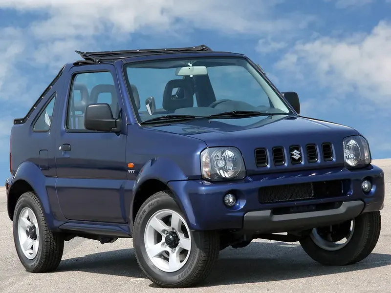 Suzuki Jimny 1999, джип/suv 3 дв., 3 поколение, JB43 (12.1999 - 07.2005)