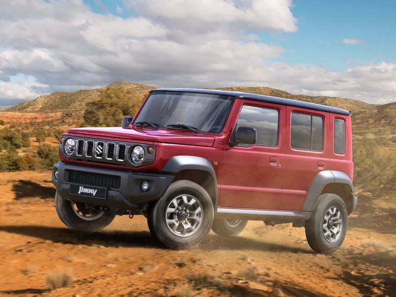 Suzuki Jimny 2023, джип/suv 5 дв., 4 поколение, JC74 (10.2023 - н.в.)