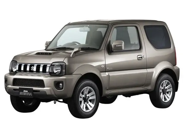 Suzuki Jimny Sierra рестайлинг 2012, джип/suv 3 дв., 3 поколение, JB43 (05.2012 - 06.2018)