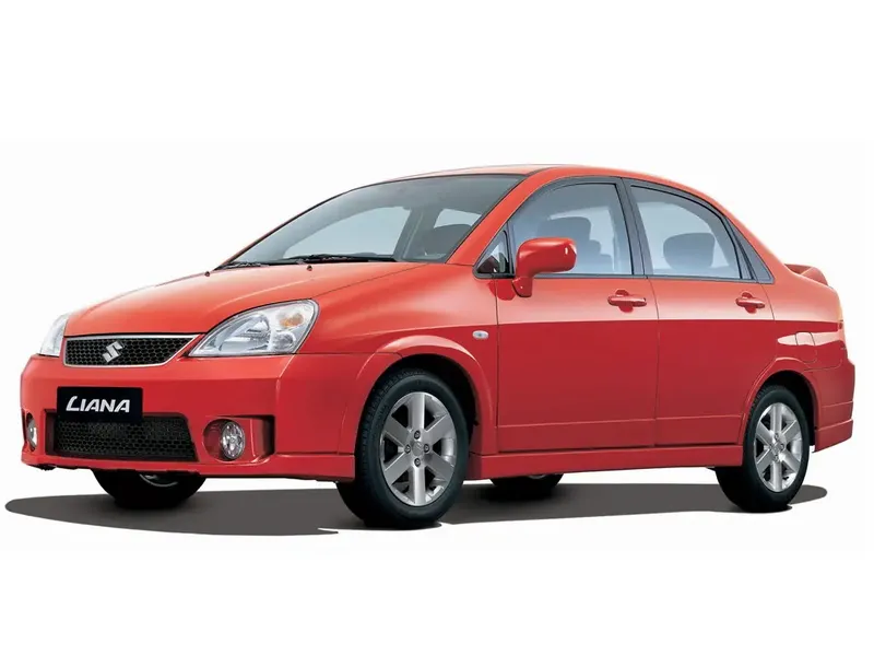 Suzuki Liana рестайлинг 2004, седан, 1 поколение (09.2004 - 03.2007)