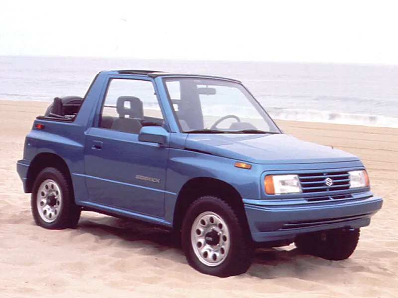 Suzuki Sidekick 1988, открытый кузов, 1 поколение (07.1988 - 01.1999)