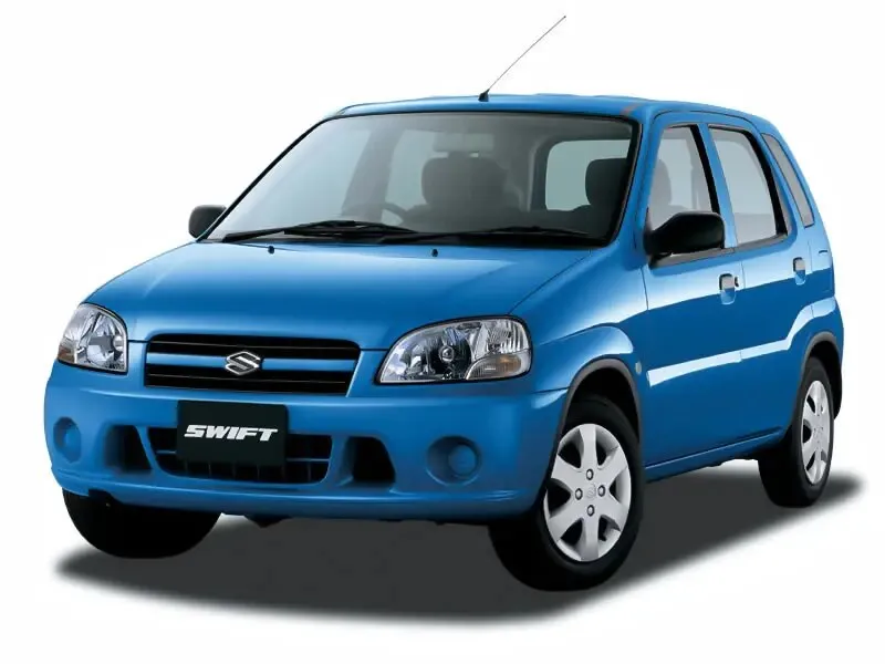 Suzuki Swift рестайлинг 2003, хэтчбек 5 дв., 1 поколение (06.2003 - 12.2005)