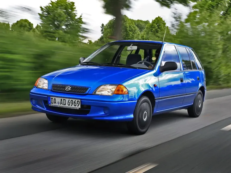 Suzuki Swift 2-й рестайлинг 2000, хэтчбек 5 дв., 2 поколение (03.2000 - 02.2004)