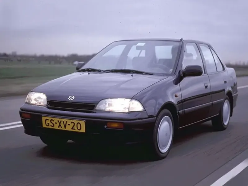 Suzuki Swift 1989, седан, 2 поколение (01.1989 - 02.1995)