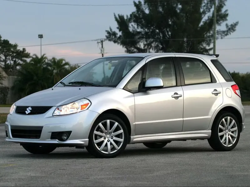 Suzuki SX4 рестайлинг 2009, хэтчбек 5 дв., 1 поколение, SX4 (07.2009 - 05.2012)