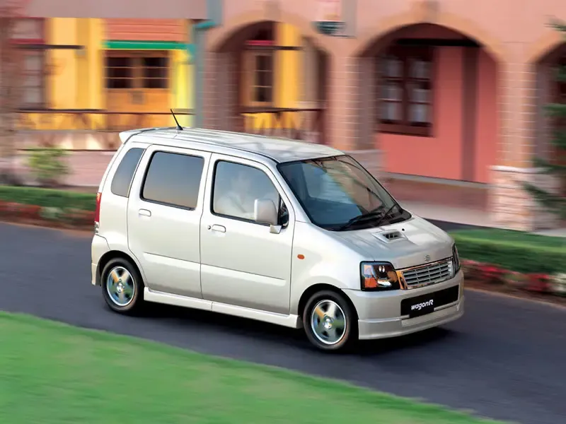 Suzuki Wagon R 2-й рестайлинг 2002, хэтчбек 5 дв., 2 поколение (09.2002 - 08.2003)