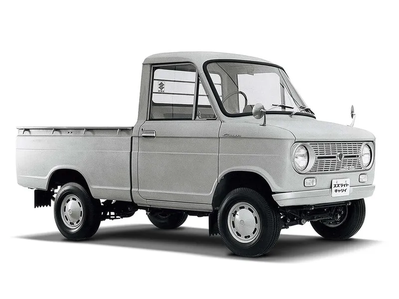Suzuki Carry Truck 1965, бортовой грузовик, 2 поколение (06.1965 - 06.1969)