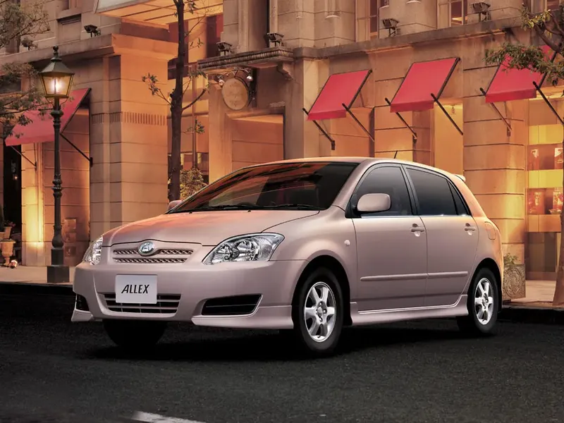 Toyota Allex 2-й рестайлинг 2004, хэтчбек 5 дв., 1 поколение, E120 (04.2004 - 10.2006)