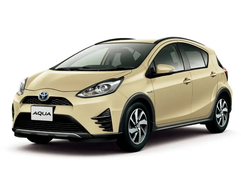 Toyota Aqua 2-й рестайлинг 2017, хэтчбек 5 дв., 1 поколение, P10 (06.2017 - 06.2021)