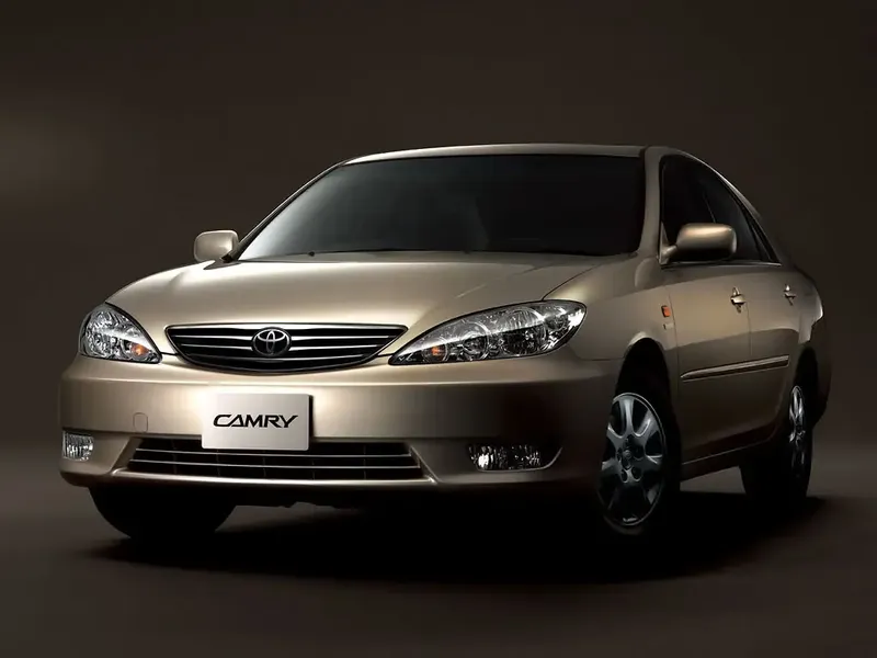 Toyota Camry рестайлинг 2004, седан, 6 поколение, XV30 (07.2004 - 07.2006)