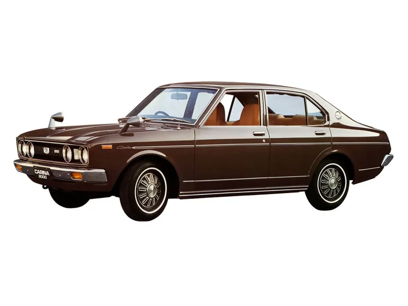 Toyota Carina 2-й рестайлинг 1974, седан, 1 поколение (01.1974 - 09.1975)